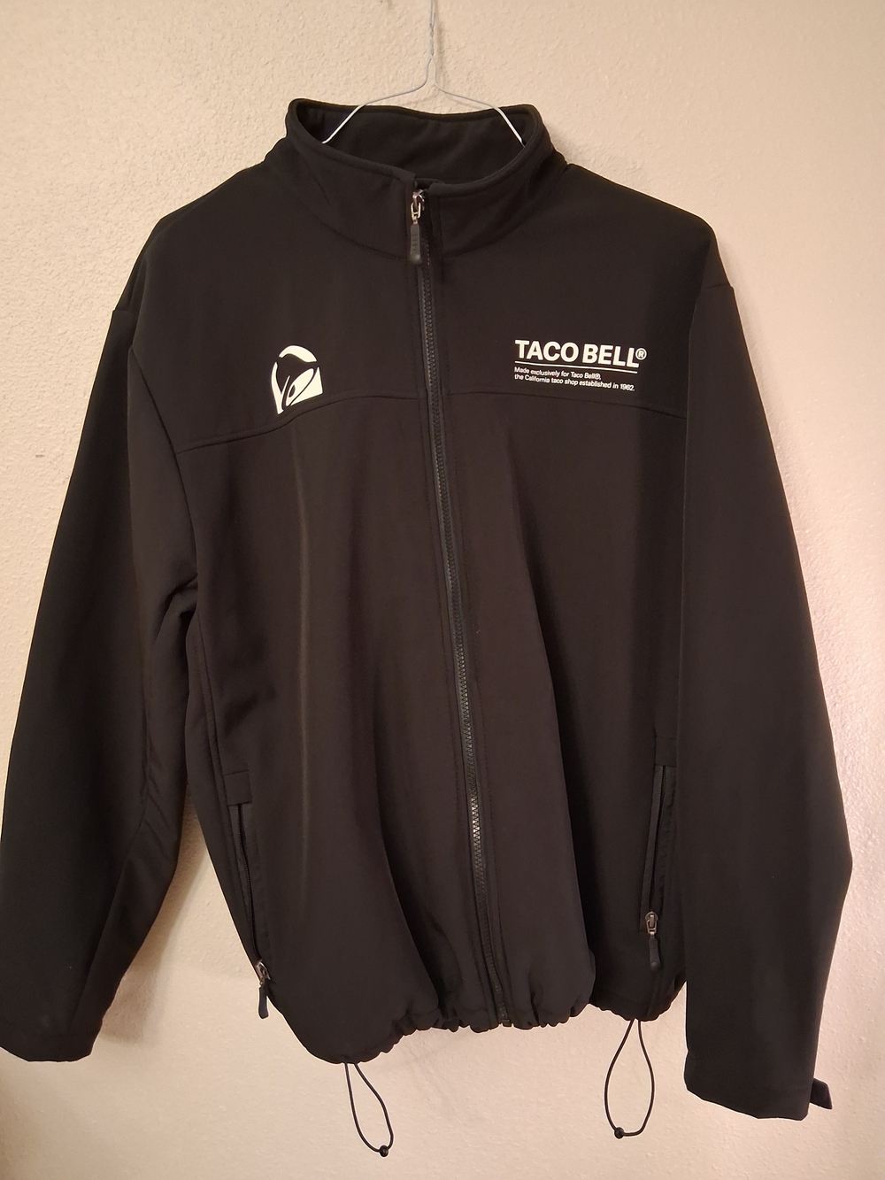 Men's Black Performance Full-Zip Jacket